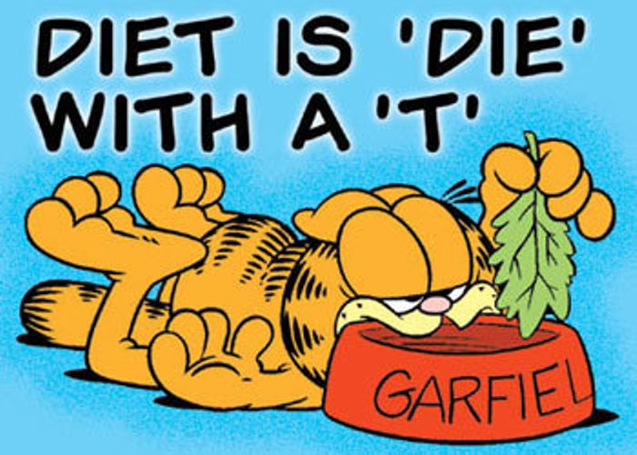 Garfield - Diet is Die with a T